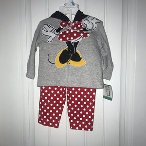 Minnie Mouse 2 Piece Set 3/6 Months